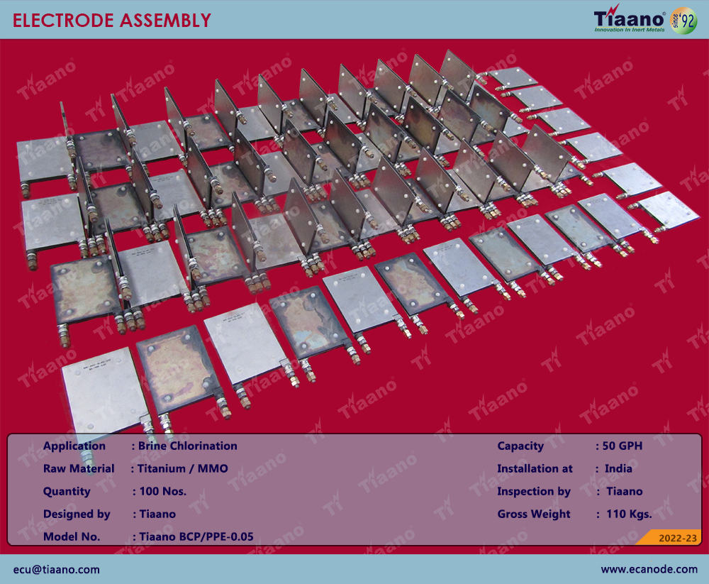 Electrode assembly-50GPH