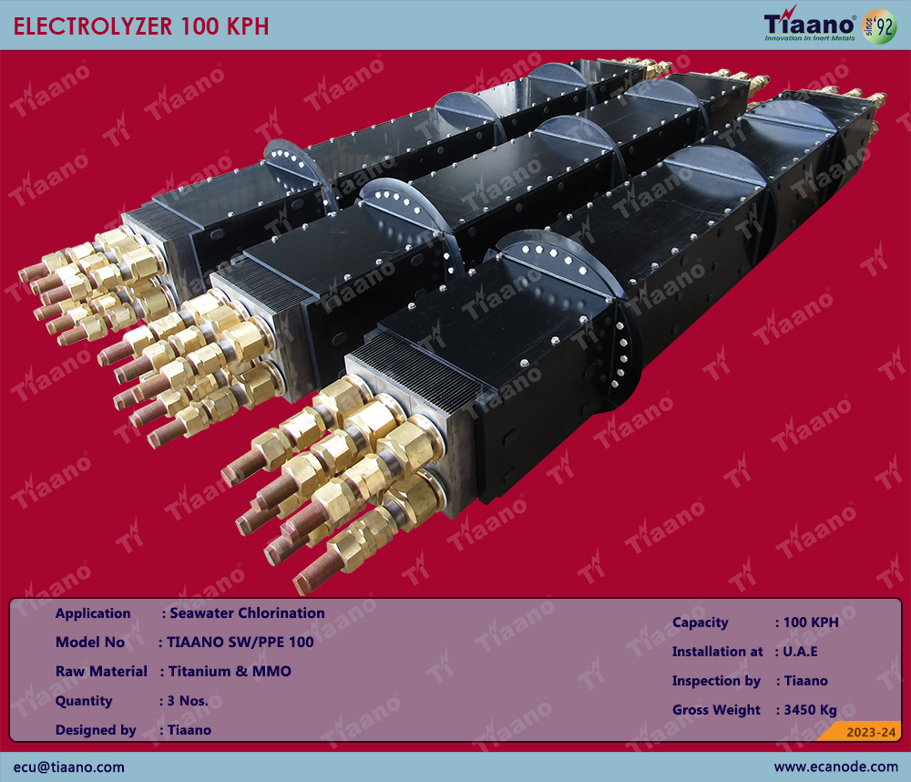 Electrode Assembly - 100 KPH