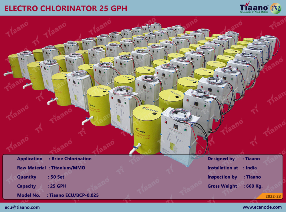 Electrochlorinator25GPH