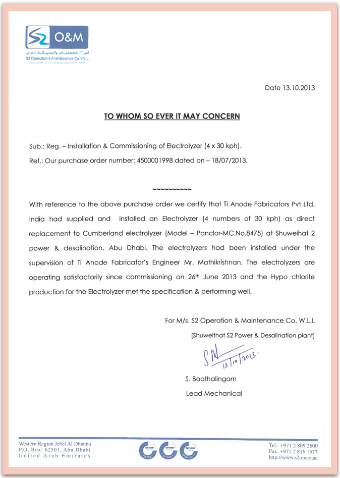Certificate 2